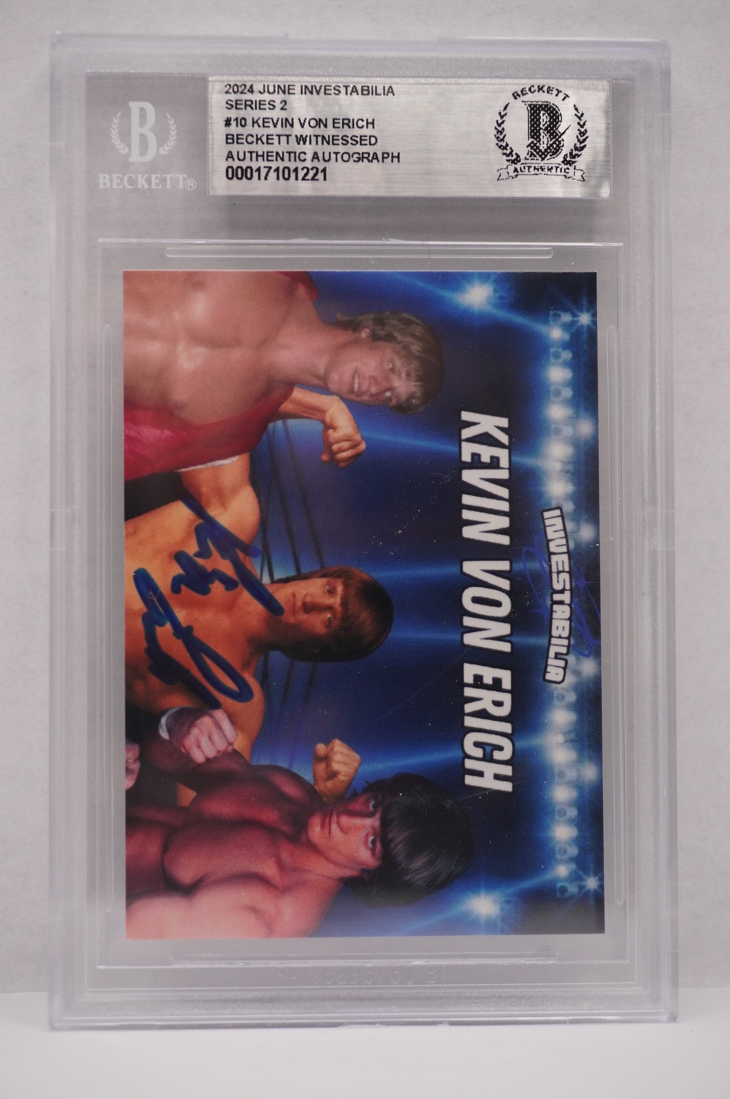 2024 JUNE INVESTABILIA SERIES 2 KEVIN VON ERICH #10 BGS AUTH. AUTO