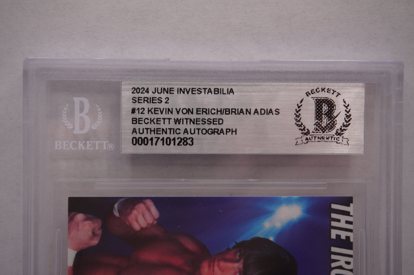2024 JUNE INVESTABILIA SERIES 2 KEVIN VON ERICH #12 BGS AUTH. AUTO
