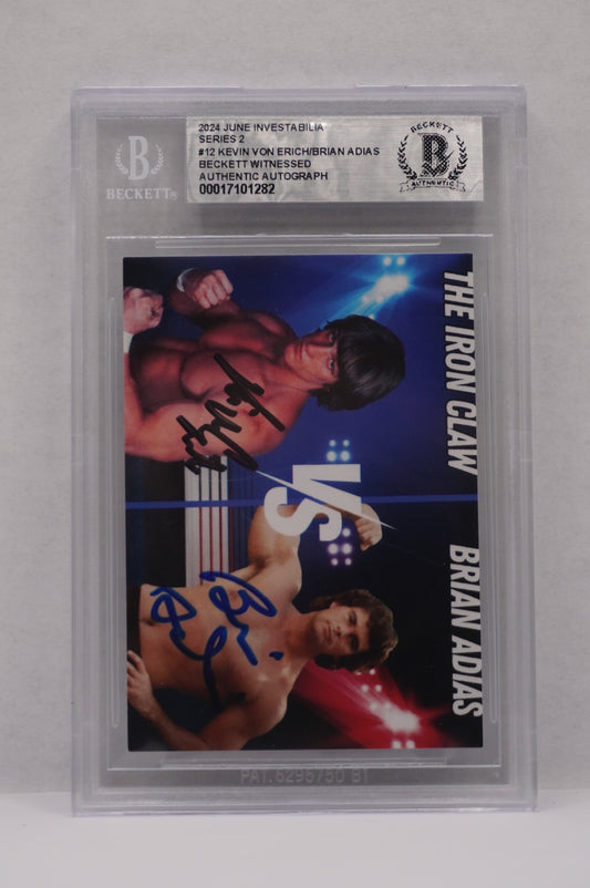 2024 JUNE INVESTABILIA SERIES 2 KEVIN VON ERICH #12 BGS AUTH. AUTO