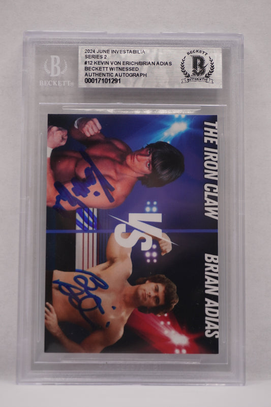 2024 JUNE INVESTABILIA SERIES 2 KEVIN VON ERICH #12 BGS AUTH. AUTO