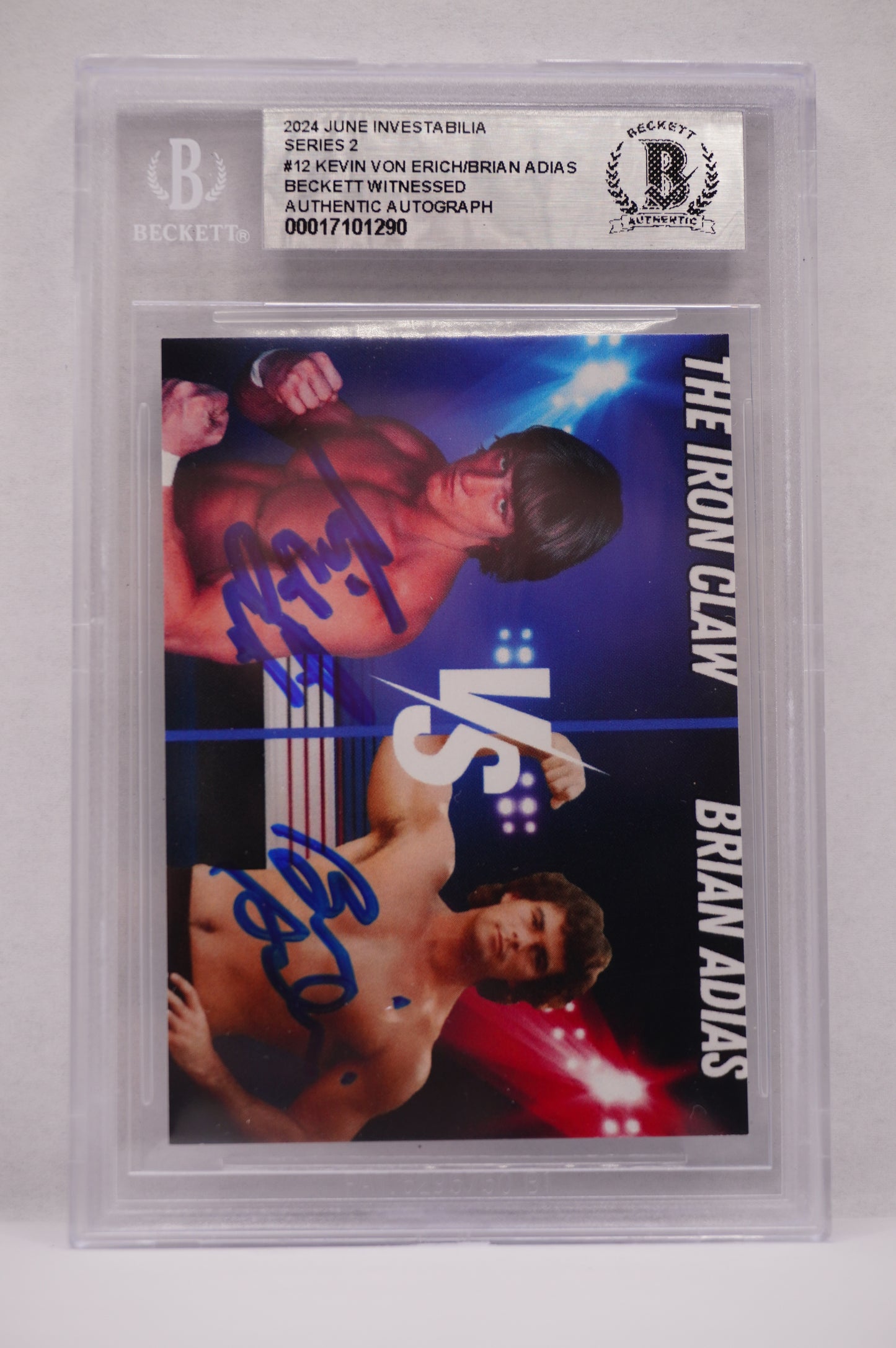 2024 JUNE INVESTABILIA SERIES 2 KEVIN VON ERICH #12 BGS AUTH. AUTO