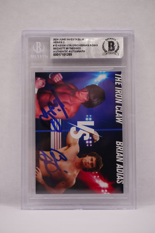 2024 JUNE INVESTABILIA SERIES 2 KEVIN VON ERICH #12 BGS AUTH. AUTO