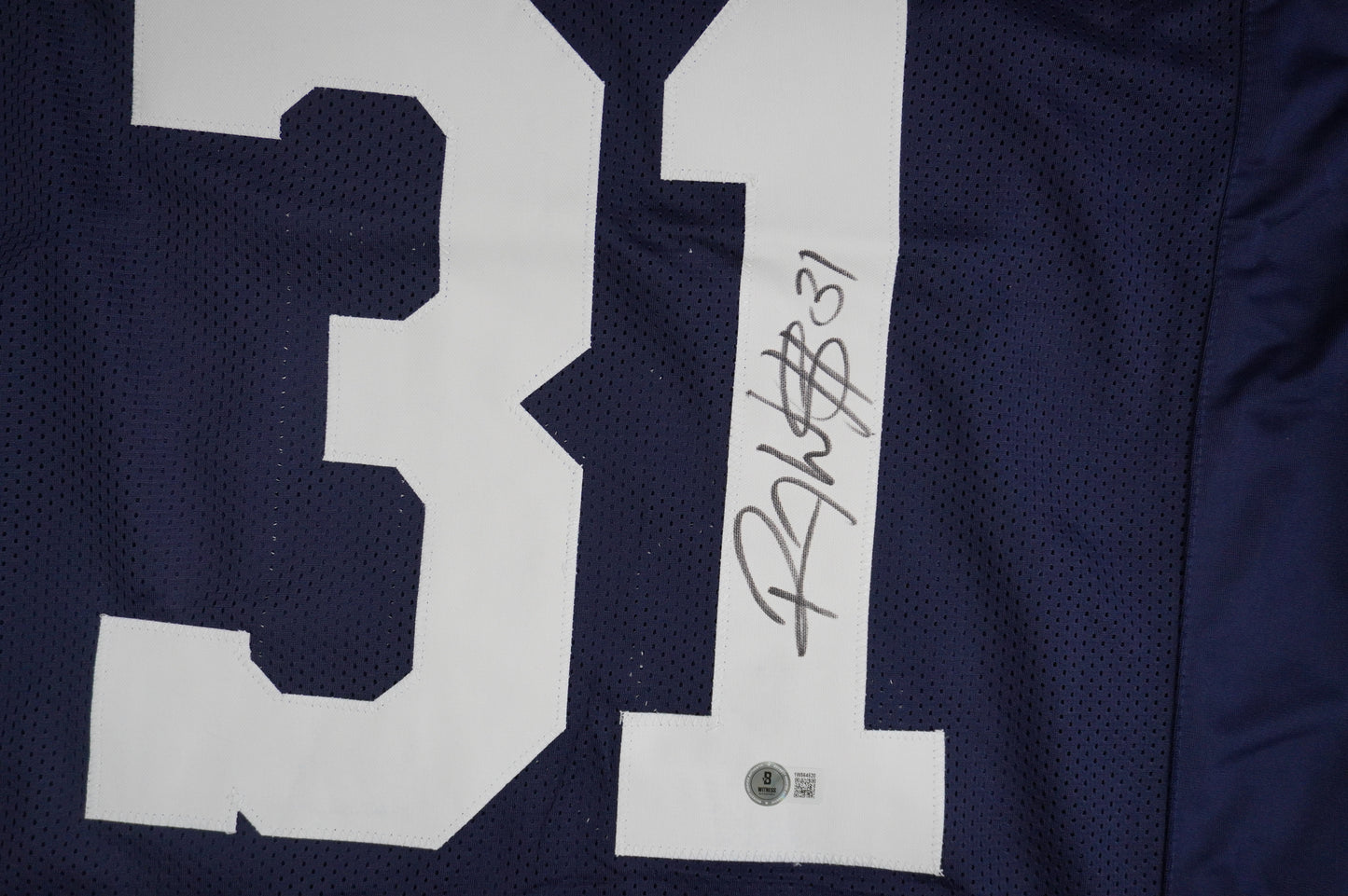 ROY WILLIAMS DALLAS COWBOYS SIGNED JERSEY Thanksgiving Game BAS COA