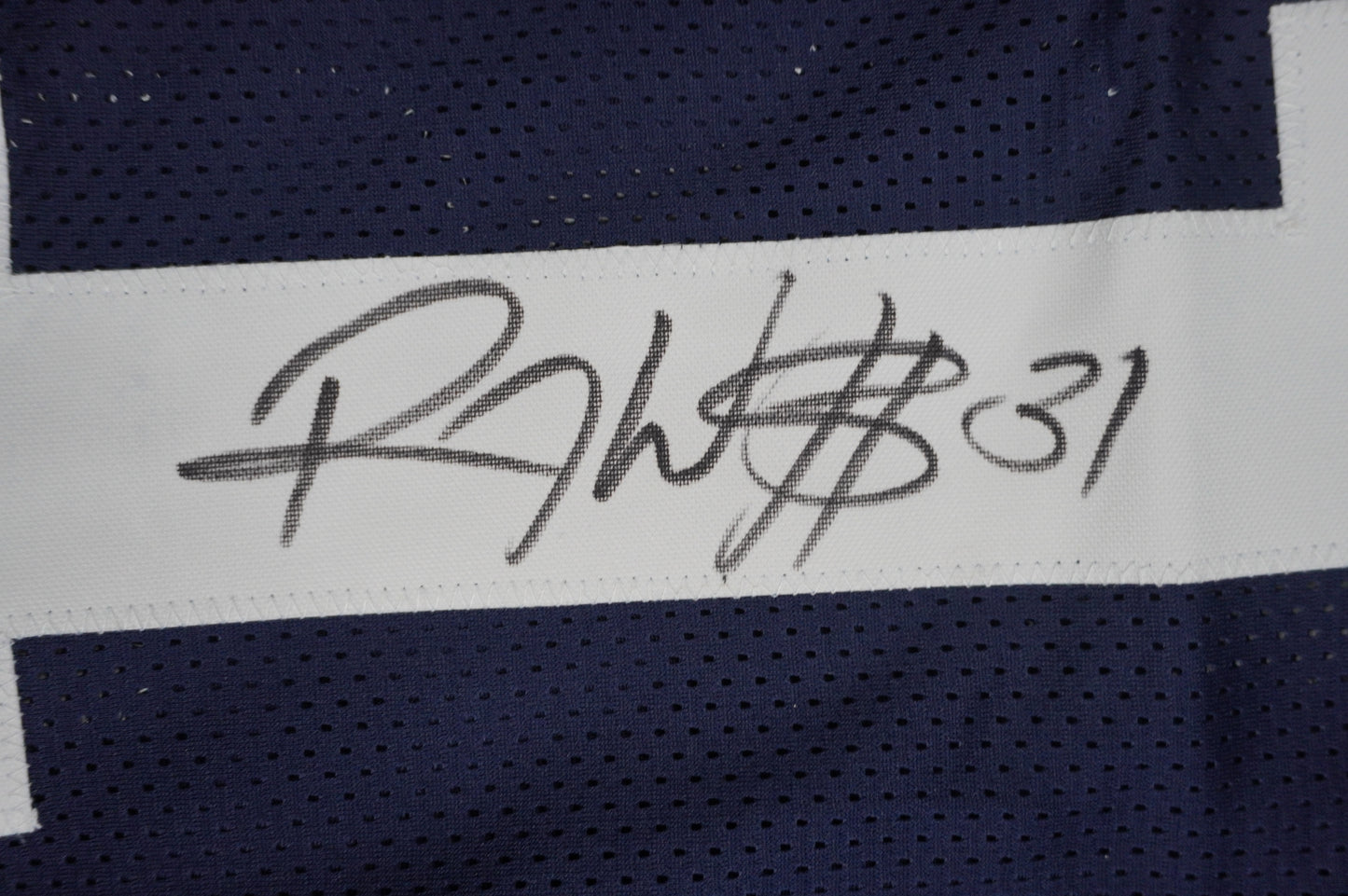 ROY WILLIAMS DALLAS COWBOYS SIGNED JERSEY Thanksgiving Game BAS COA