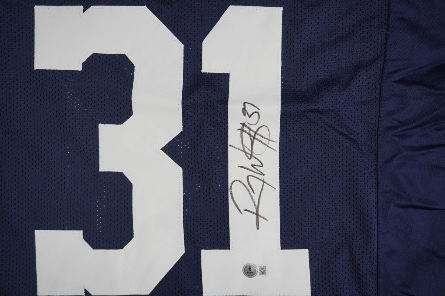 ROY WILLIAMS DALLAS COWBOYS SIGNED JERSEY Thanksgiving Game BAS COA