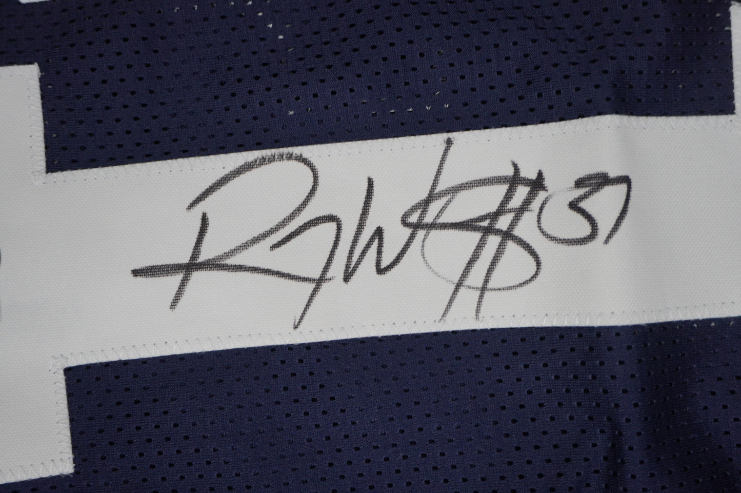 ROY WILLIAMS DALLAS COWBOYS SIGNED JERSEY Thanksgiving Game BAS COA