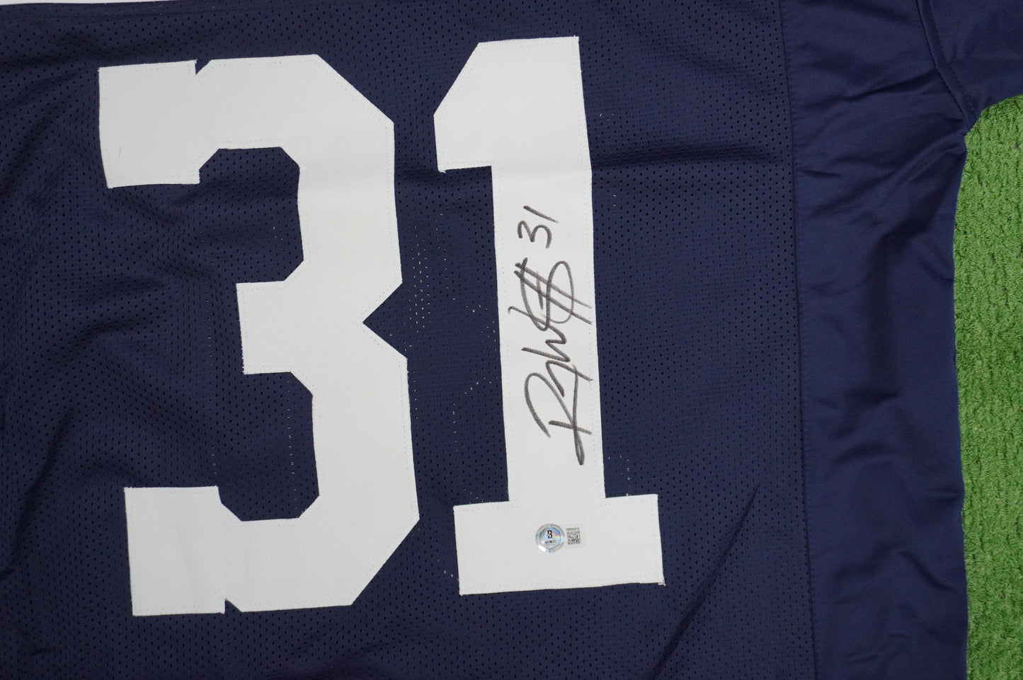 ROY WILLIAMS DALLAS COWBOYS SIGNED JERSEY Thanksgiving Game BAS COA