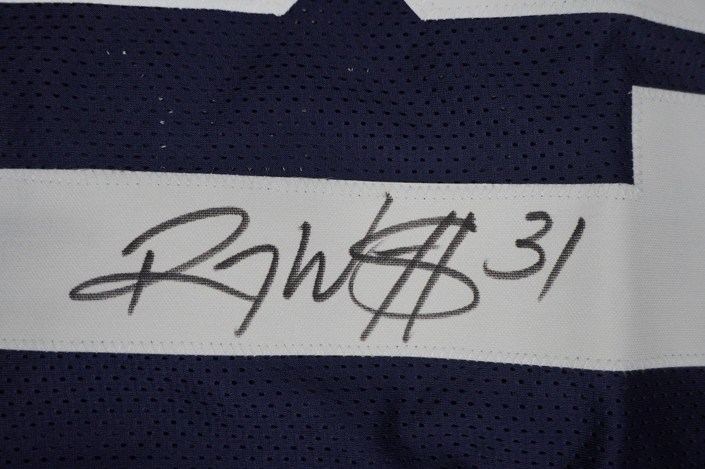 ROY WILLIAMS DALLAS COWBOYS SIGNED JERSEY Thanksgiving Game BAS COA