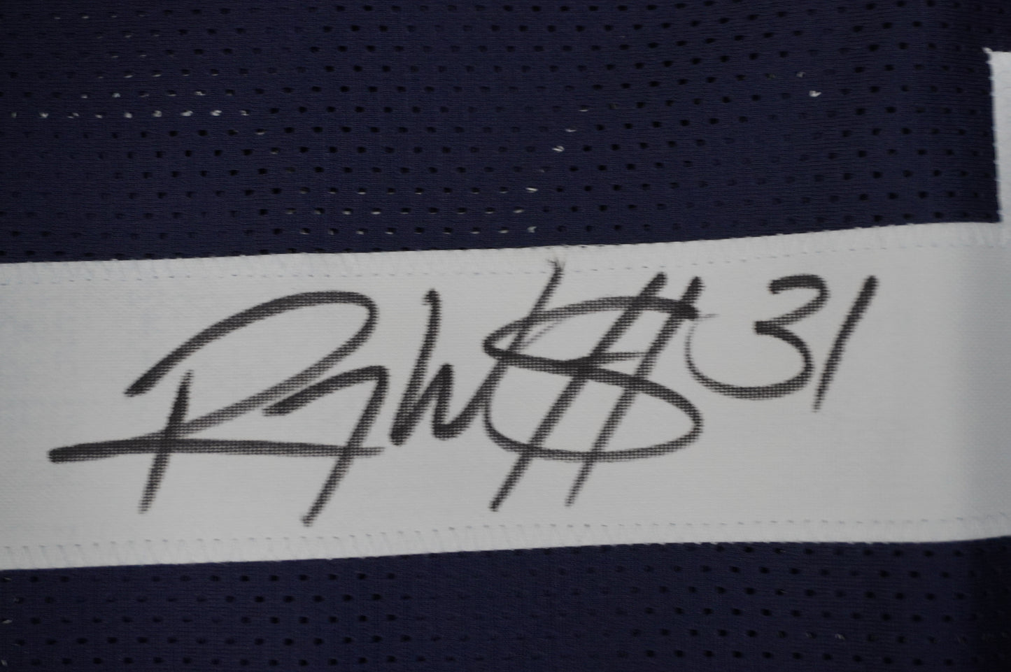 ROY WILLIAMS DALLAS COWBOYS SIGNED JERSEY Thanksgiving Game BAS COA