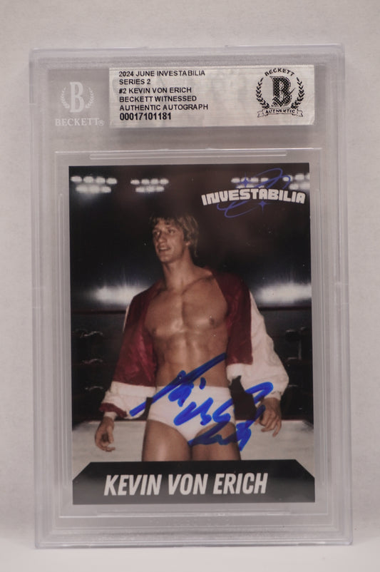 2024 JUNE INVESTABILIA SERIES 2 KEVIN VON ERICH #2 BGS AUTH. AUTO