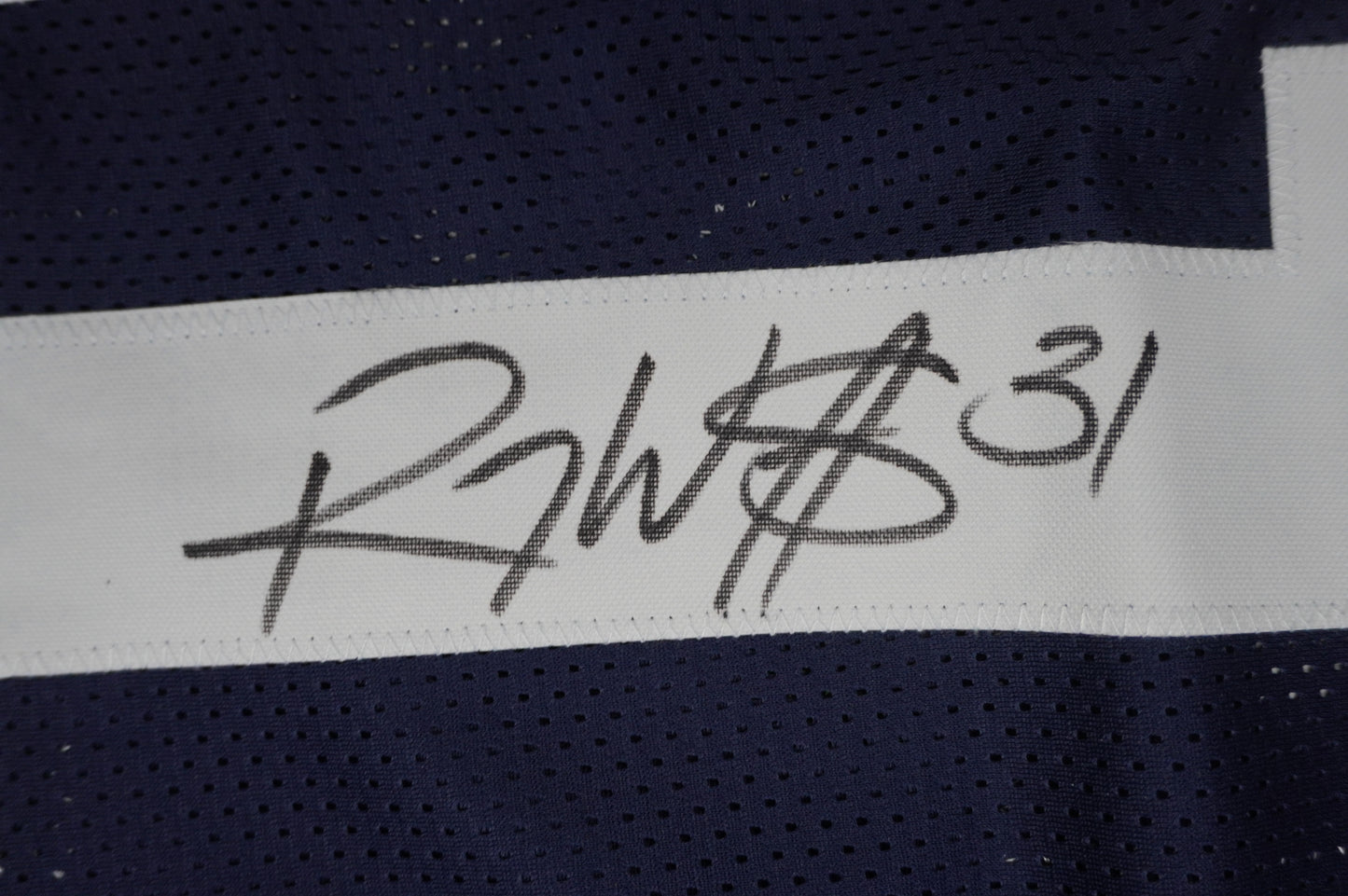 ROY WILLIAMS DALLAS COWBOYS SIGNED JERSEY Thanksgiving Game BAS COA