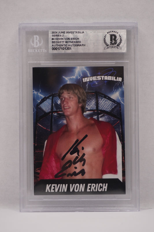 2024 JUNE INVESTABILIA SERIES 2 KEVIN VON ERICH #4 BGS AUTH. AUTO