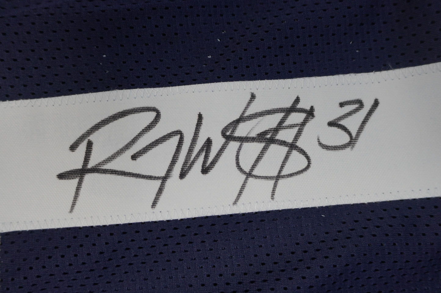 ROY WILLIAMS DALLAS COWBOYS SIGNED JERSEY Thanksgiving Game BAS COA