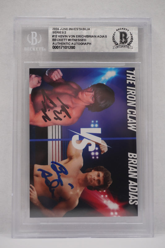 2024 JUNE INVESTABILIA SERIES 2 KEVIN VON ERICH #12 BGS AUTH. AUTO