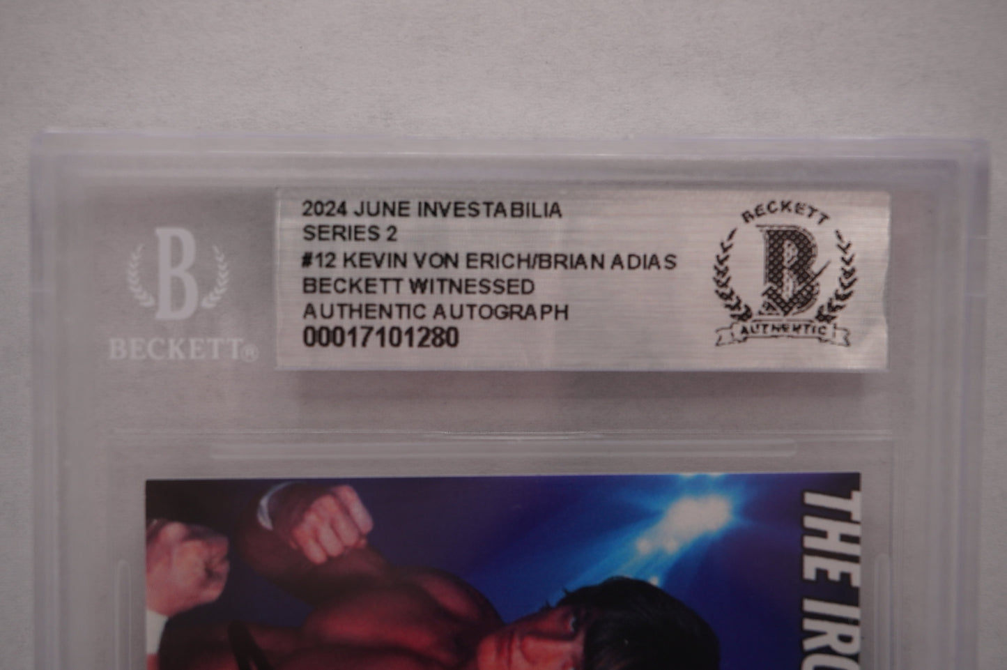 2024 JUNE INVESTABILIA SERIES 2 KEVIN VON ERICH #12 BGS AUTH. AUTO