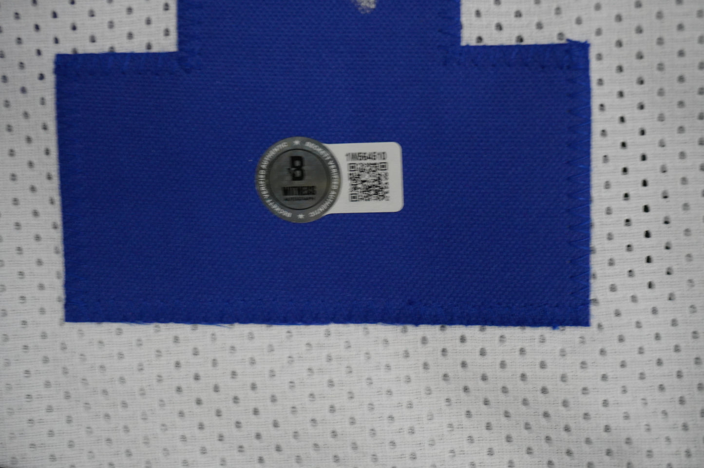 ROY WILLIAMS DALLAS COWBOYS SIGNED WHITE JERSEY BAS COA