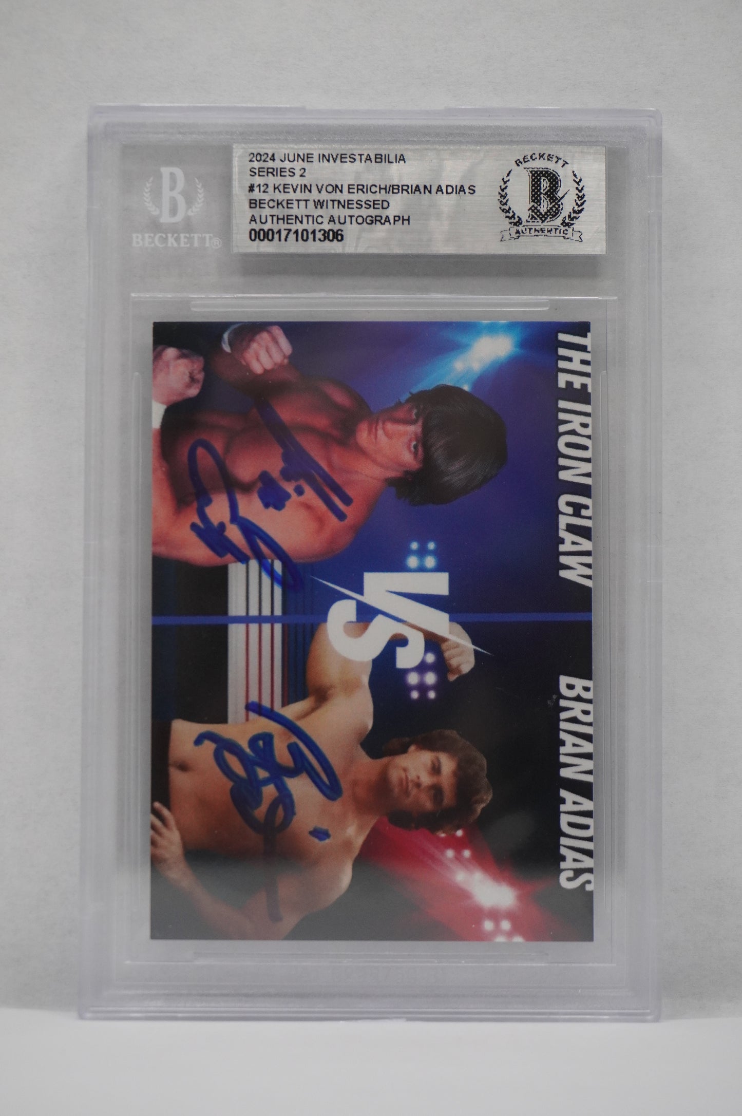 2024 JUNE INVESTABILIA SERIES 2 KEVIN VON ERICH #12 BGS AUTH. AUTO