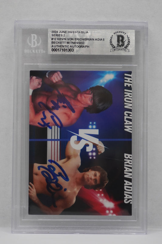 2024 JUNE INVESTABILIA SERIES 2 KEVIN VON ERICH #12 BGS AUTH. AUTO
