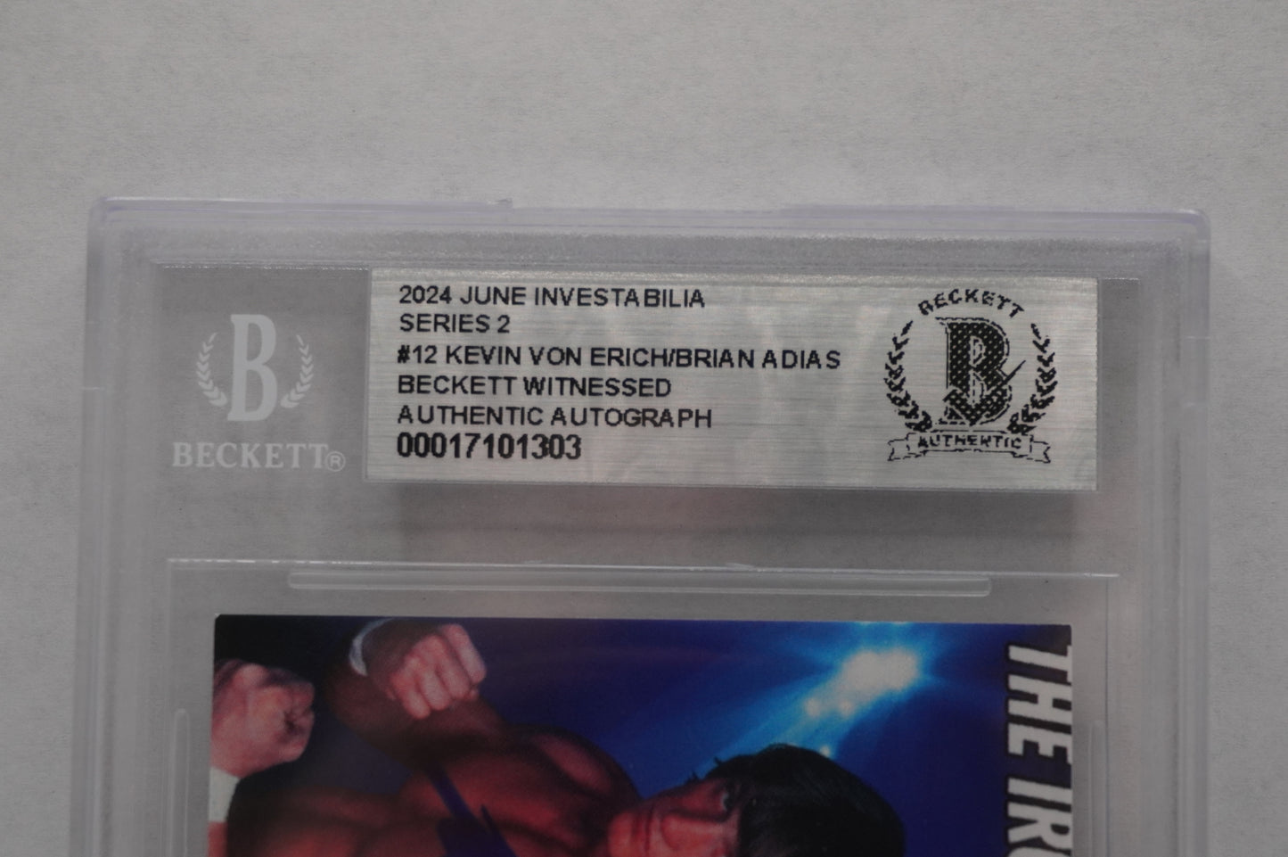2024 JUNE INVESTABILIA SERIES 2 KEVIN VON ERICH #12 BGS AUTH. AUTO
