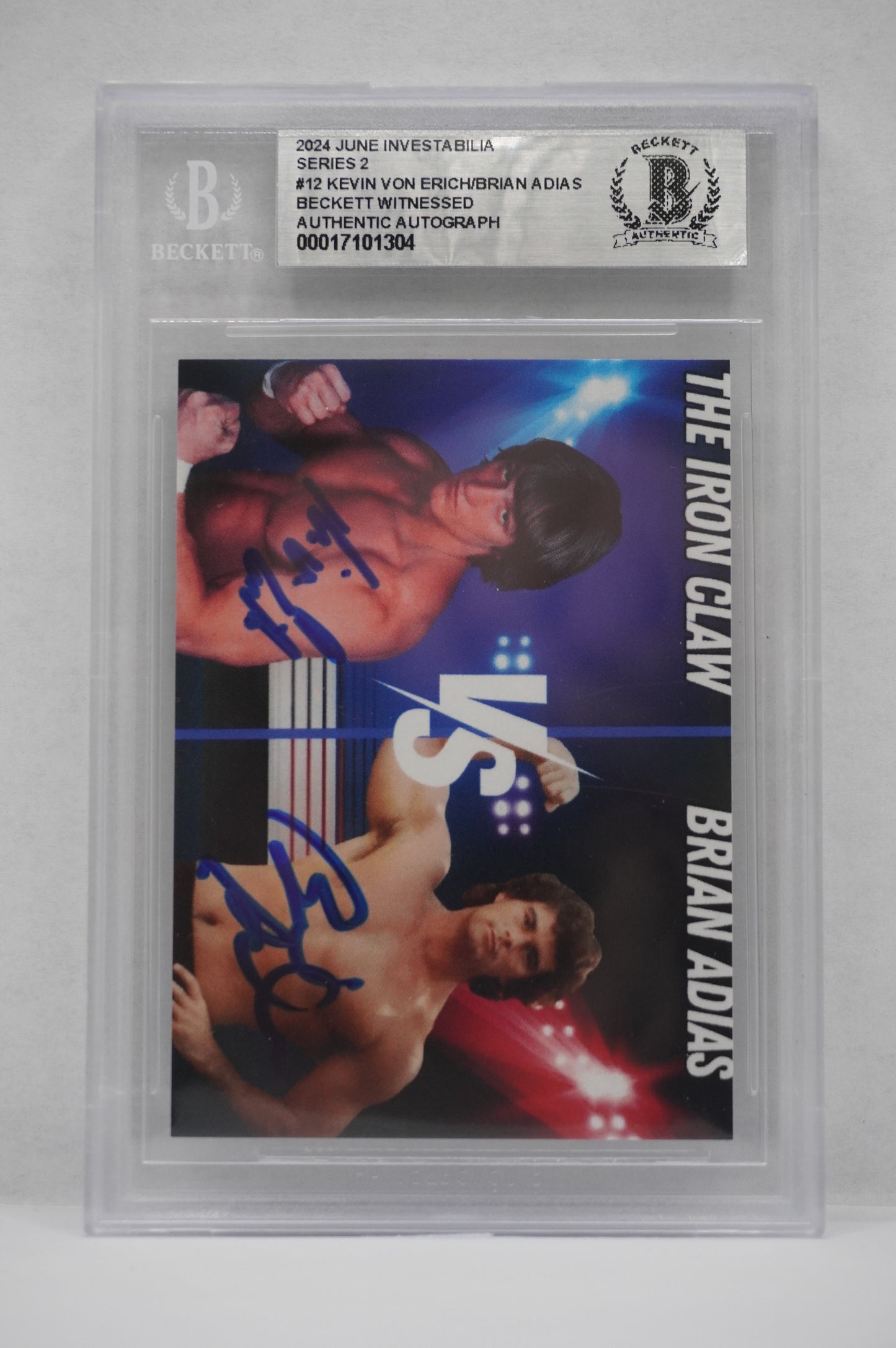 2024 JUNE INVESTABILIA SERIES 2 KEVIN VON ERICH #12 BGS AUTH. AUTO