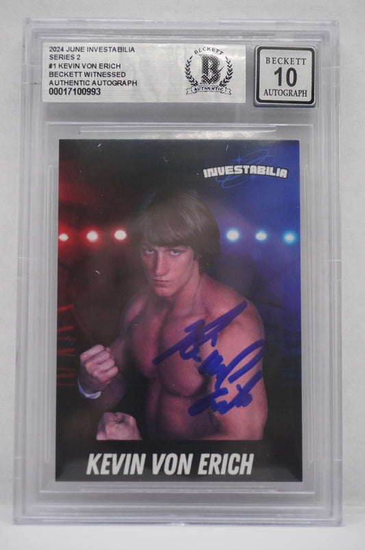 2024 JUNE INVESTABILIA SERIES 2 KEVIN VON ERICH #1 BGS AUTH. AUTO
