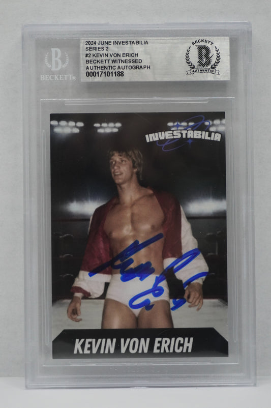 2024 JUNE INVESTABILIA SERIES 2 KEVIN VON ERICH #2 BGS AUTH. AUTO