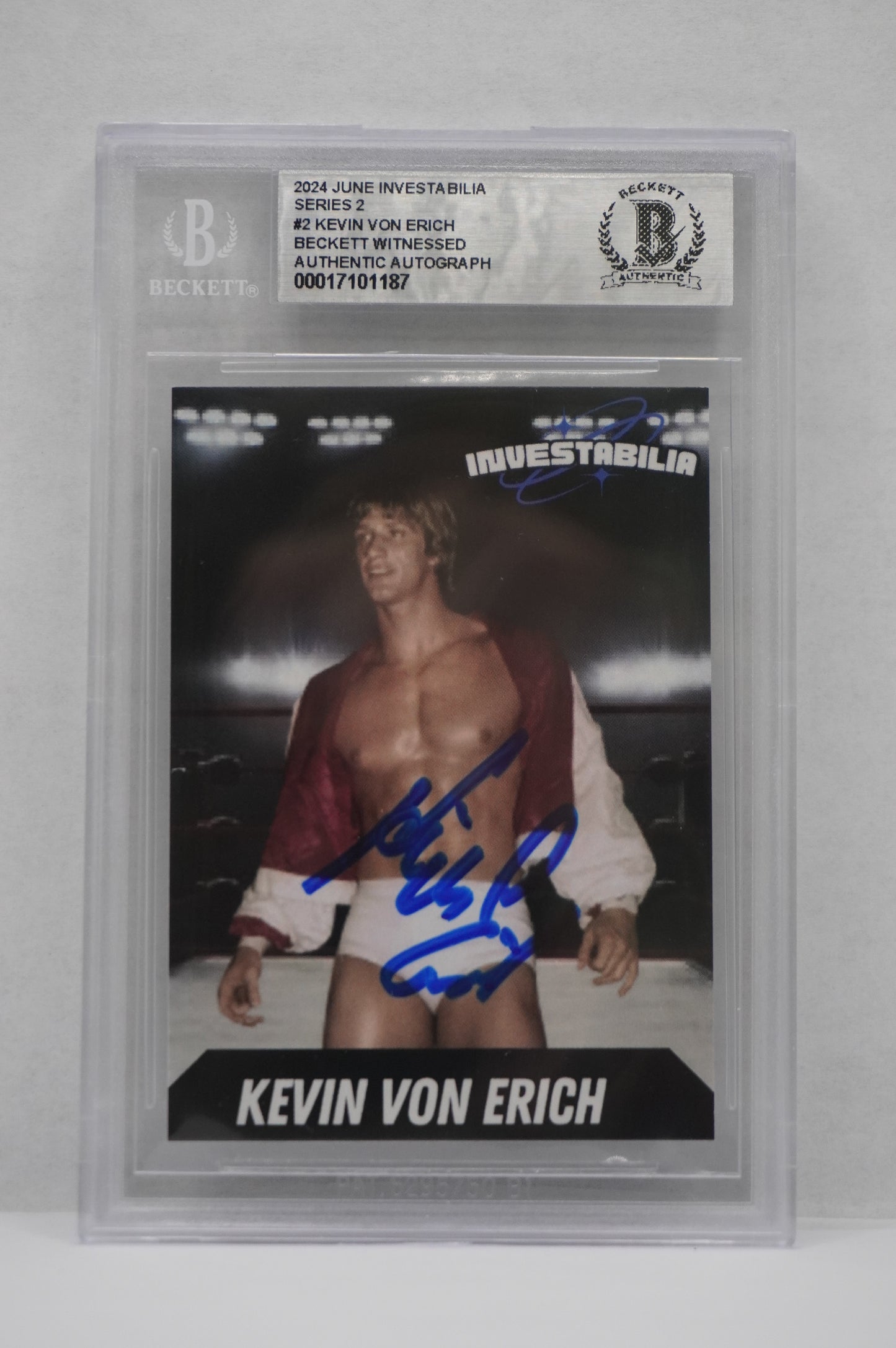 2024 JUNE INVESTABILIA SERIES 2 KEVIN VON ERICH #2 BGS AUTH. AUTO