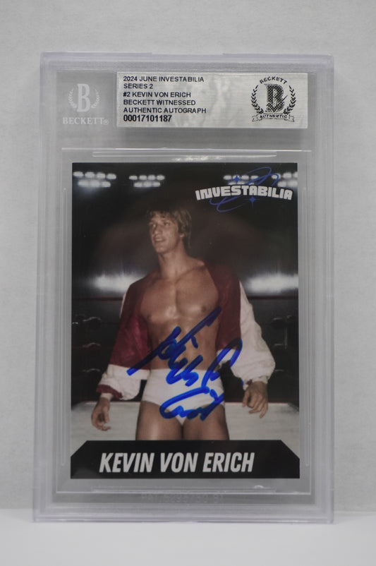 2024 JUNE INVESTABILIA SERIES 2 KEVIN VON ERICH #2 BGS AUTH. AUTO