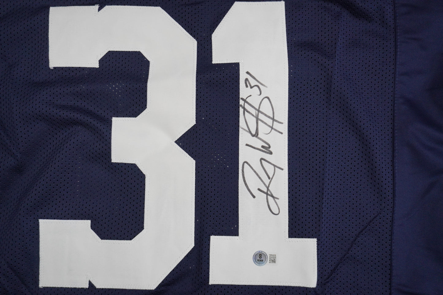 ROY WILLIAMS DALLAS COWBOYS SIGNED JERSEY Thanksgiving Game BAS COA
