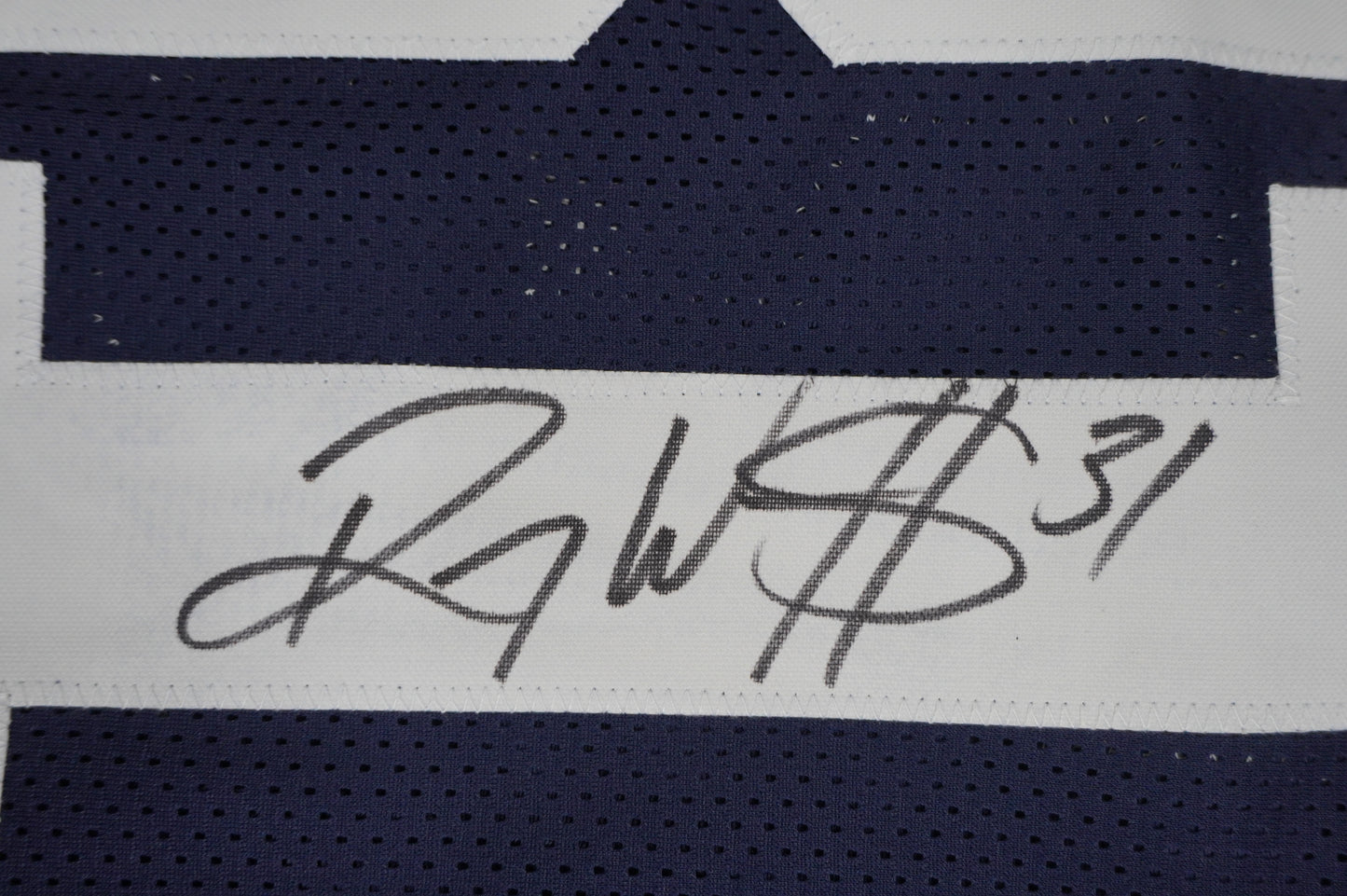 ROY WILLIAMS DALLAS COWBOYS SIGNED JERSEY Thanksgiving Game BAS COA
