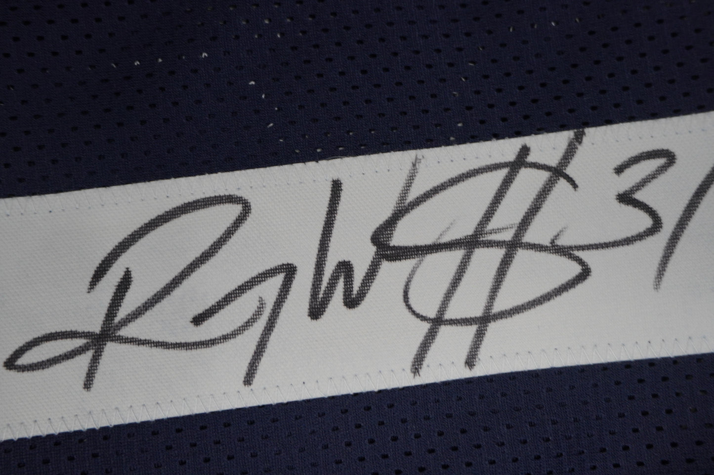 ROY WILLIAMS DALLAS COWBOYS SIGNED JERSEY Thanksgiving Game BAS COA