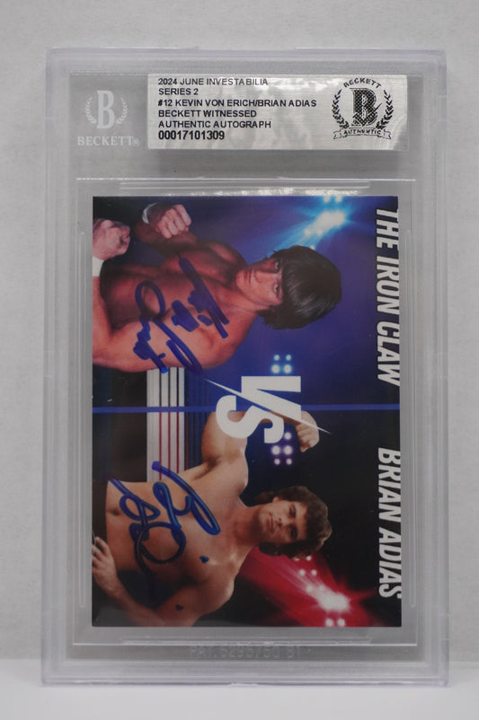 2024 JUNE INVESTABILIA SERIES 2 KEVIN VON ERICH #12 BGS AUTH. AUTO