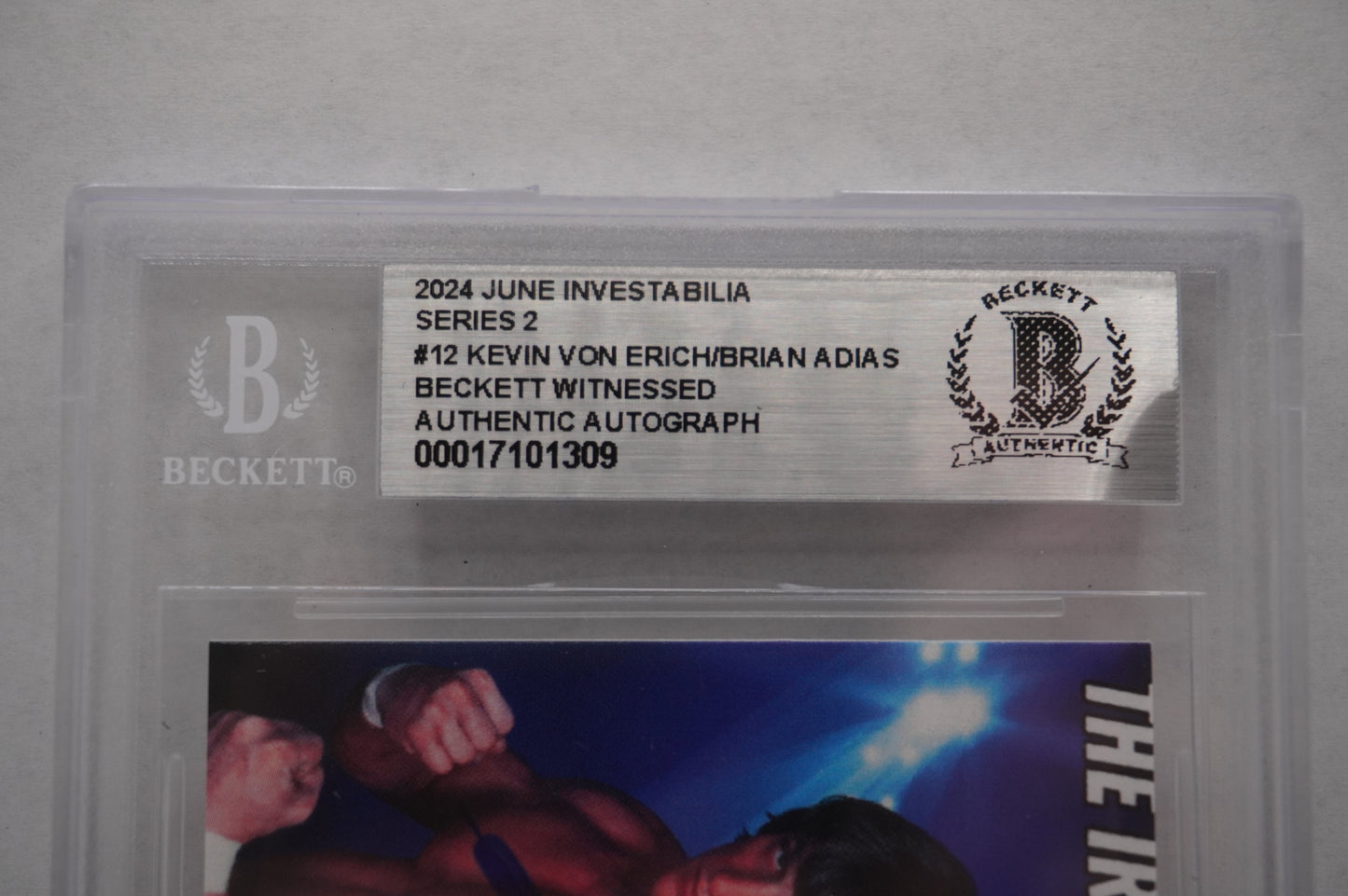 2024 JUNE INVESTABILIA SERIES 2 KEVIN VON ERICH #12 BGS AUTH. AUTO