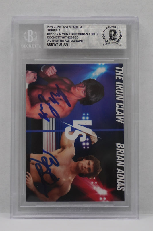2024 JUNE INVESTABILIA SERIES 2 KEVIN VON ERICH #12 BGS AUTH. AUTO
