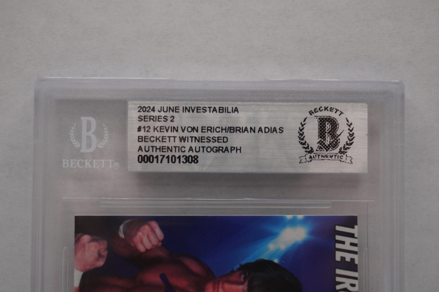 2024 JUNE INVESTABILIA SERIES 2 KEVIN VON ERICH #12 BGS AUTH. AUTO