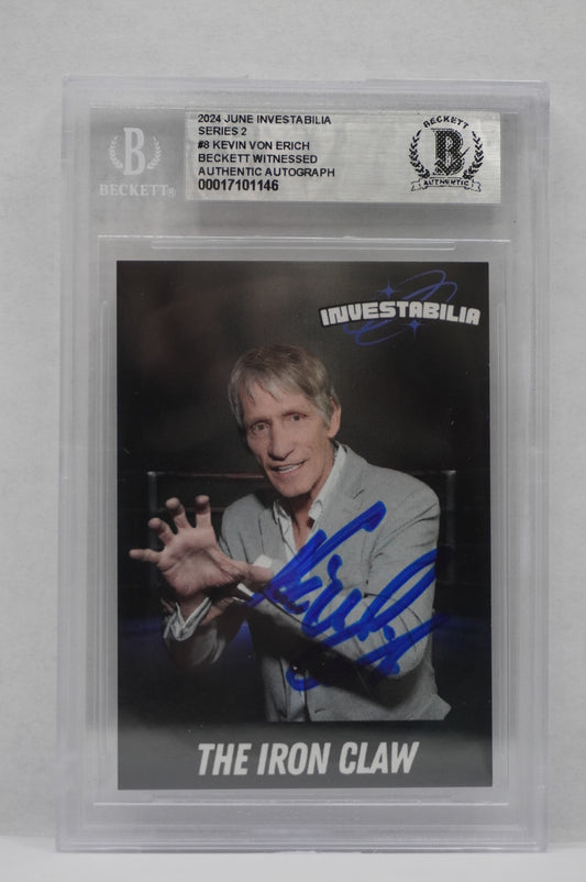 2024 JUNE INVESTABILIA SERIES 2 KEVIN VON ERICH #8 BGS AUTH. AUTO