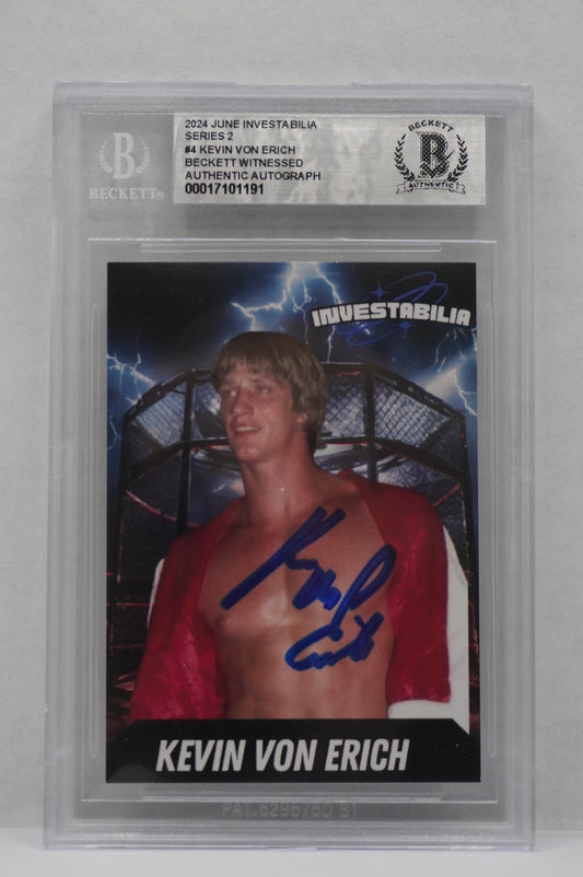 2024 JUNE INVESTABILIA SERIES 2 KEVIN VON ERICH #4 BGS AUTH. AUTO