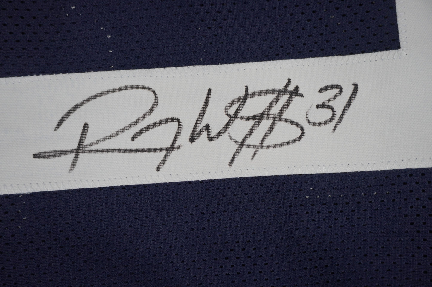 ROY WILLIAMS DALLAS COWBOYS SIGNED JERSEY Thanksgiving Game BAS COA