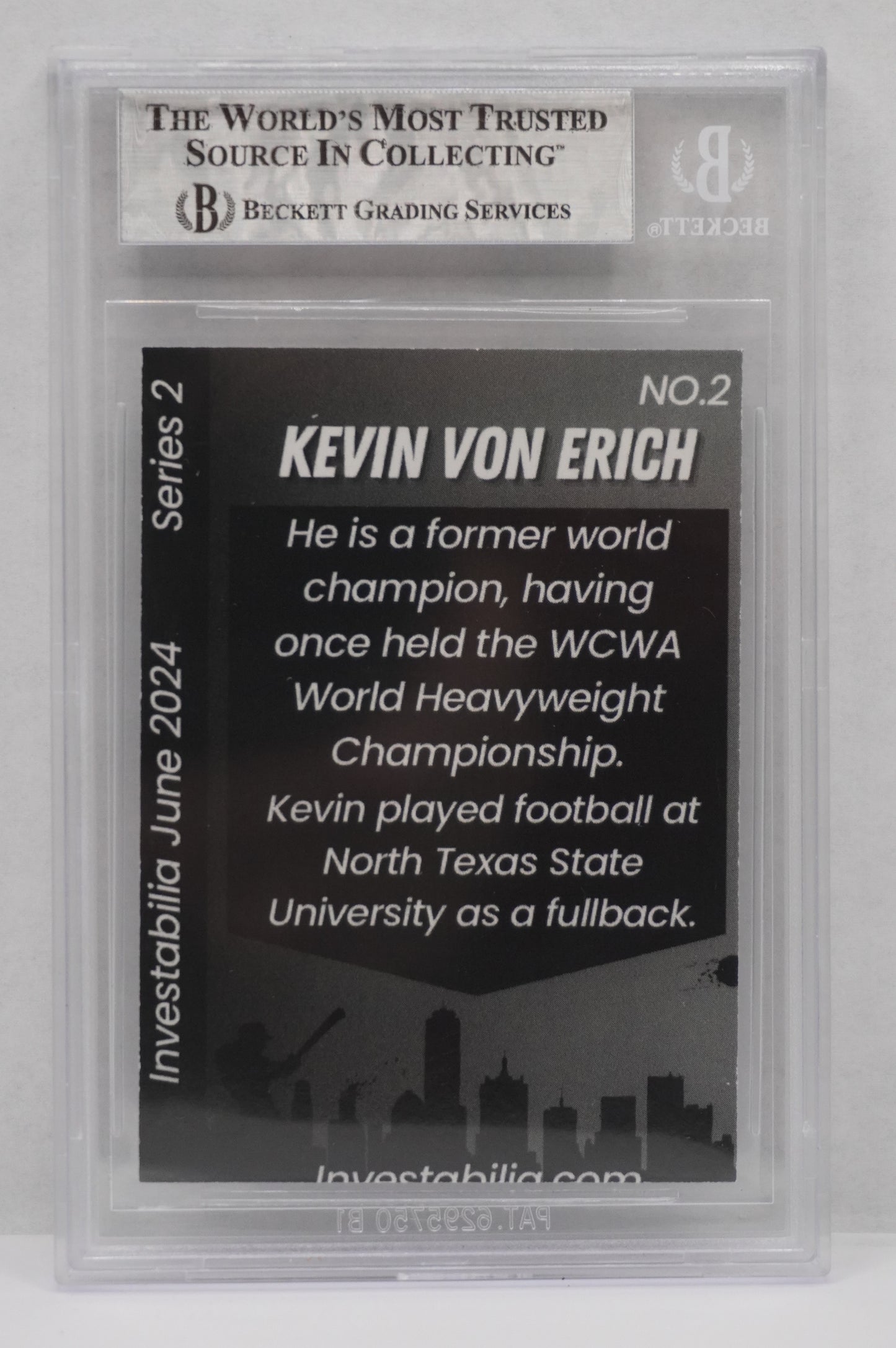 2024 JUNE INVESTABILIA SERIES 2 #2 KEVIN VON ERICH BAS AUTHENTIC AUTO