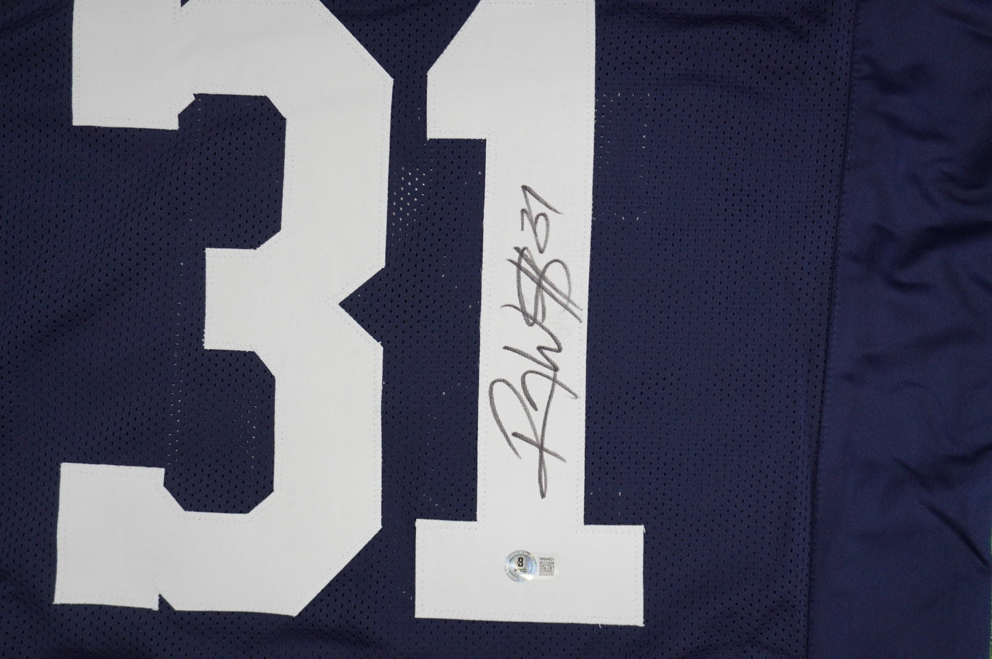 ROY WILLIAMS DALLAS COWBOYS SIGNED JERSEY Thanksgiving Game BAS COA