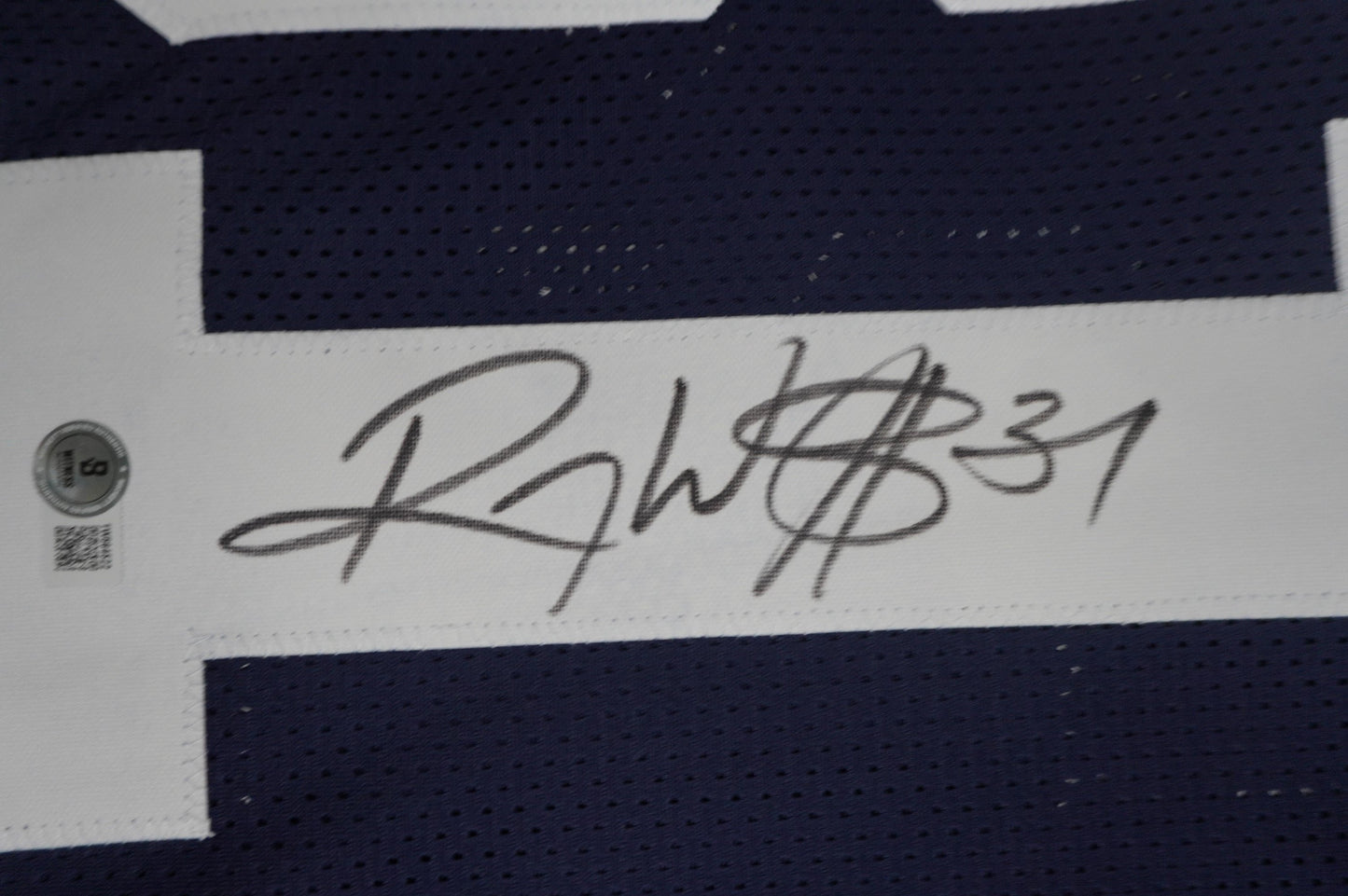 ROY WILLIAMS DALLAS COWBOYS SIGNED JERSEY Thanksgiving Game BAS COA