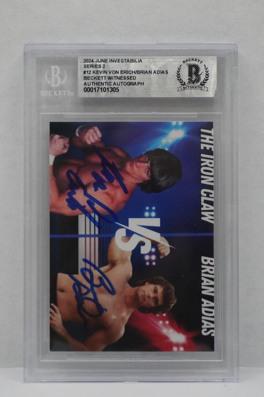 2024 JUNE INVESTABILIA SERIES 2 #12 KEVIN VON ERICH/BRIAN ADIAS BAS AUTHENTIC AUTO
