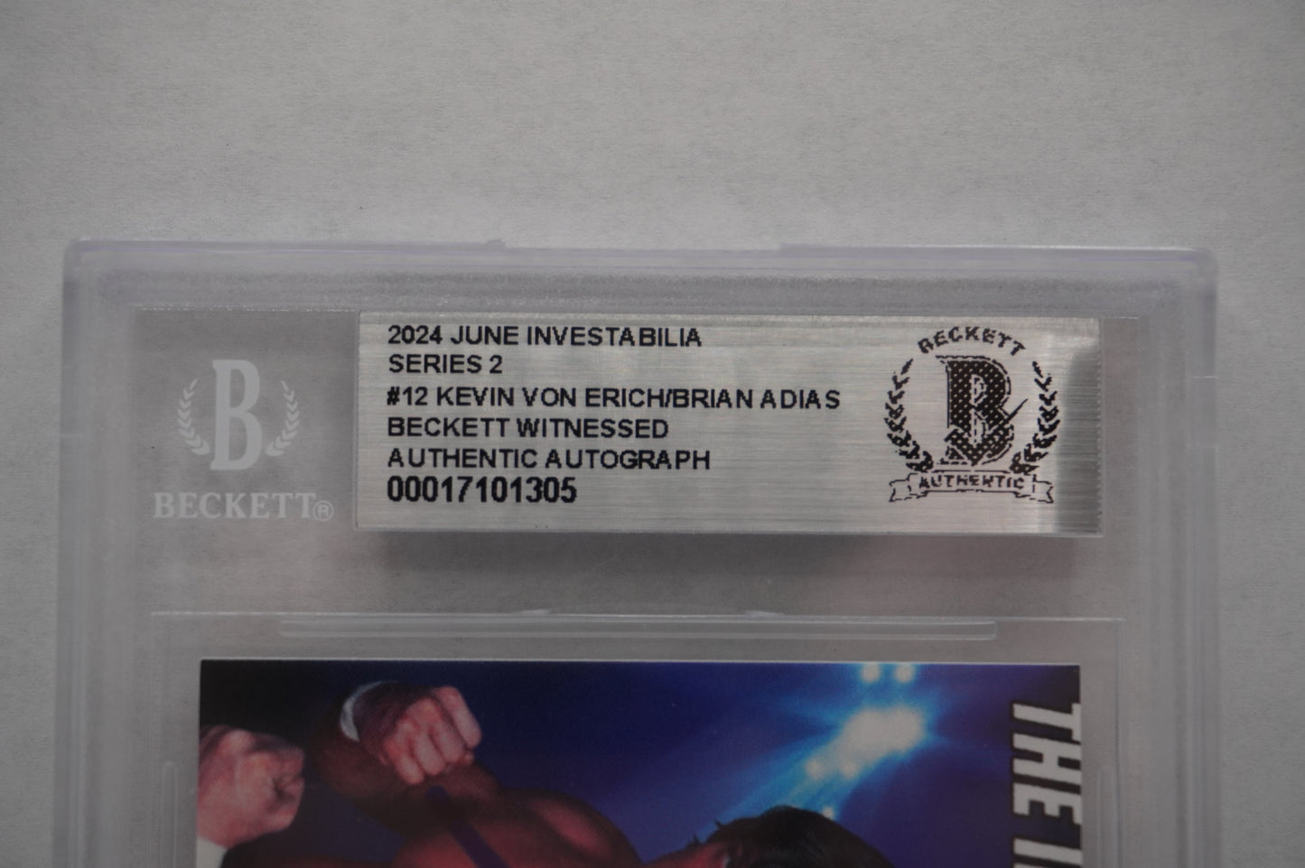 2024 JUNE INVESTABILIA SERIES 2 #12 KEVIN VON ERICH/BRIAN ADIAS BAS AUTHENTIC AUTO