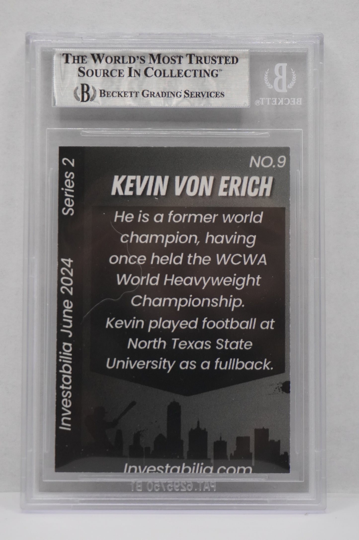2024 JUNE INVESTABILIA SERIES 2 #9 KEVIN VON ERICH BAS AUTHENTIC AUTO