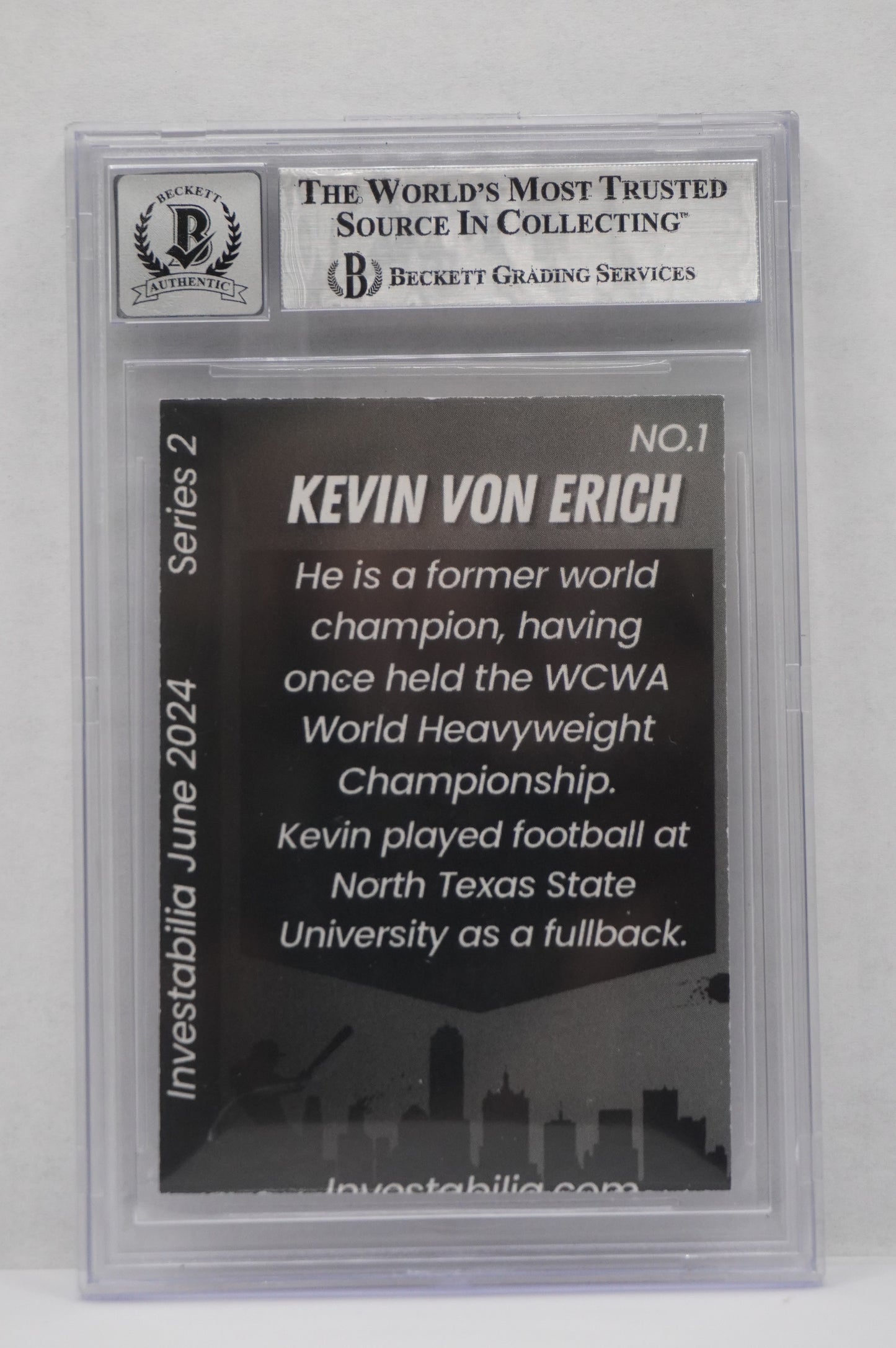 2024 JUNE INVESTABILIA SERIES 2 #1 KEVIN VON ERICH BAS AUTHENTIC AUTO 10