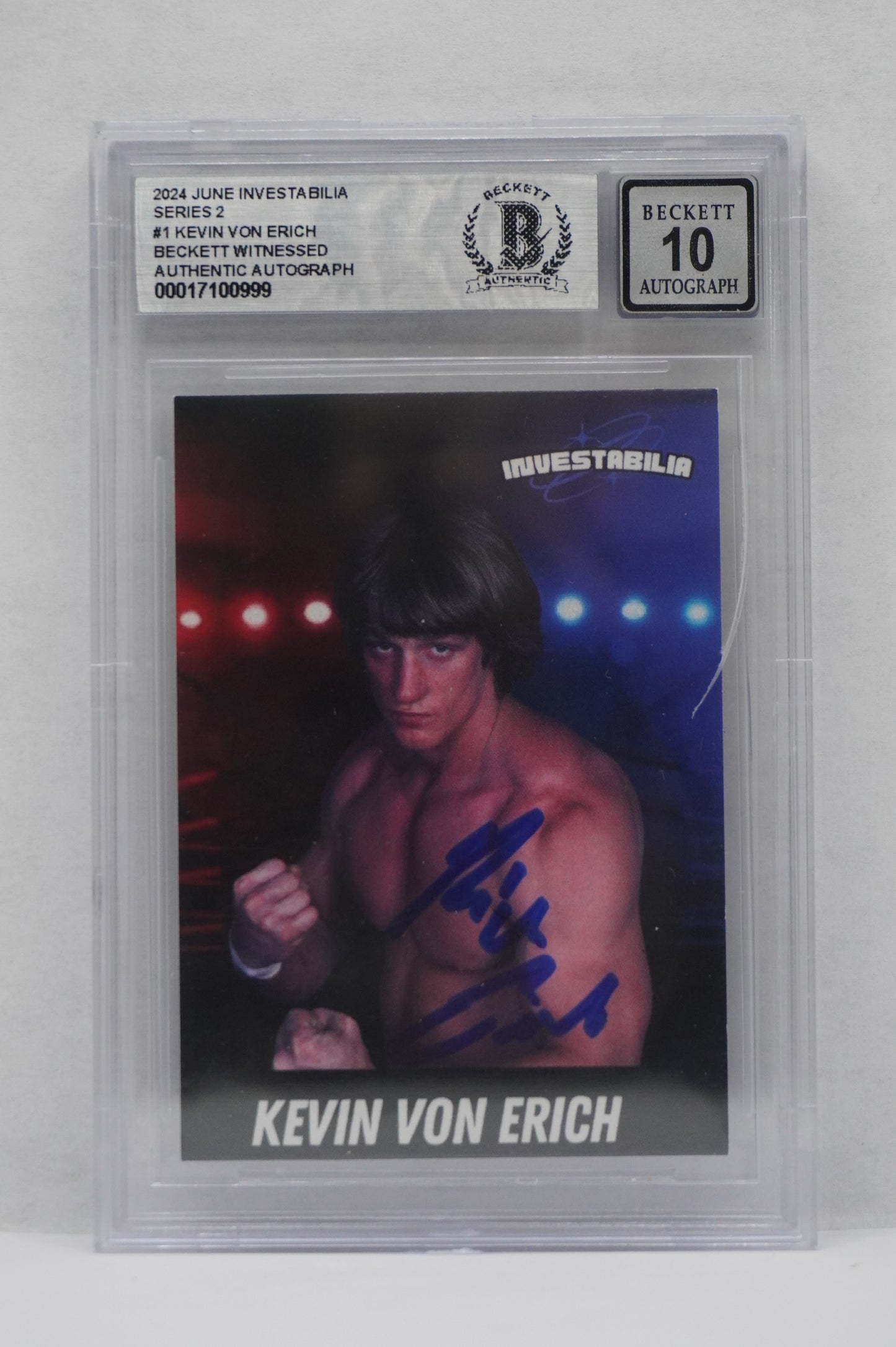 2024 2024 JUNE INVESTABILIA SERIES 2 #1 KEVIN VON ERICH BAS AUTHENTIC AUTO 10
