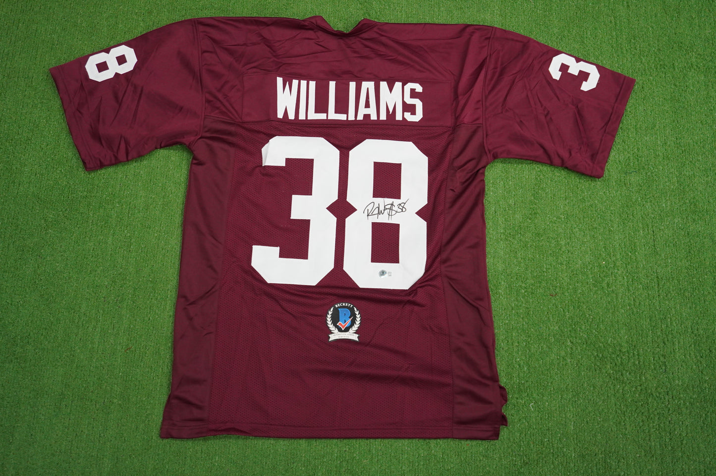 ROY WILLIAMS OKLAHOMA OU SOONERS SIGNED JERSEY Dallas Cowboys BAS COA