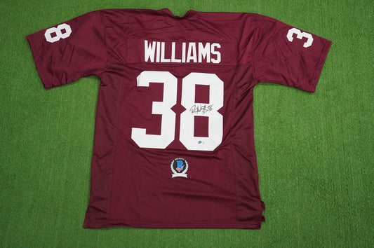 ROY WILLIAMS OKLAHOMA OU SOONERS SIGNED JERSEY Dallas Cowboys BAS COA