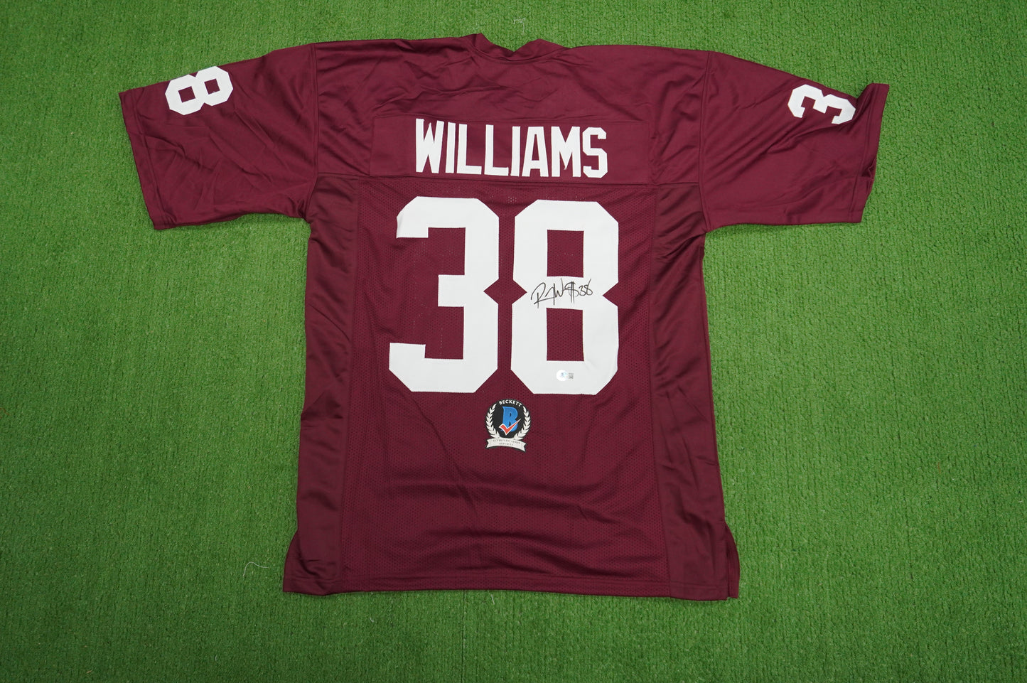 ROY WILLIAMS OKLAHOMA OU SOONERS SIGNED JERSEY Dallas Cowboys BAS COA