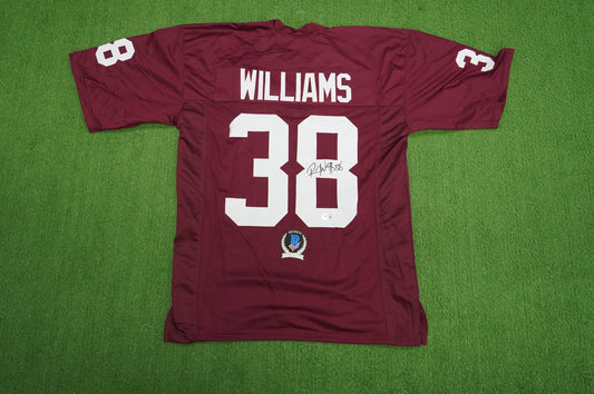 ROY WILLIAMS OKLAHOMA OU SOONERS SIGNED JERSEY Dallas Cowboys BAS COA